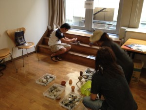 ワークショップ～「くくのち　あきまつり」にて